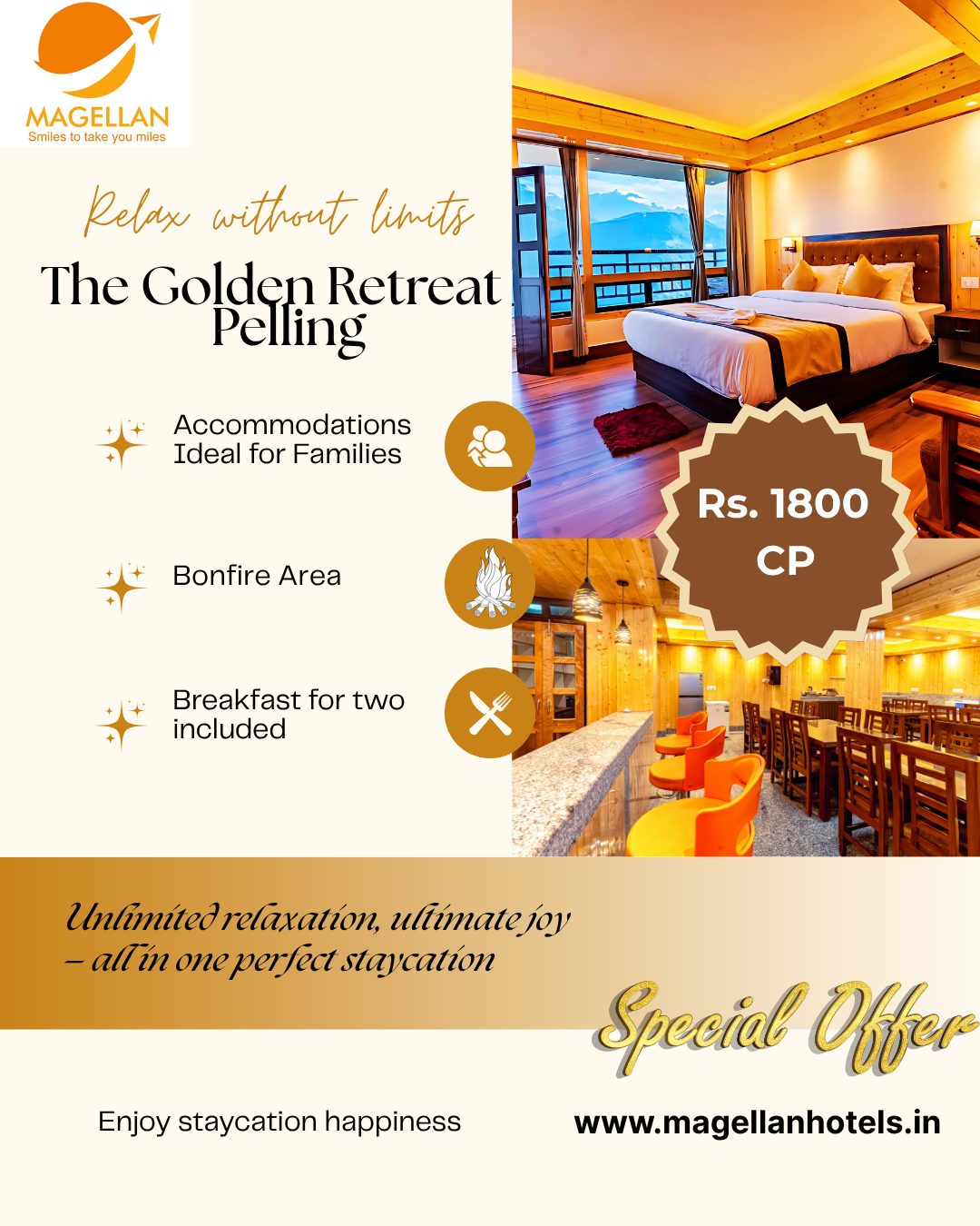 THE GOLDEN RETREAT, PELLING