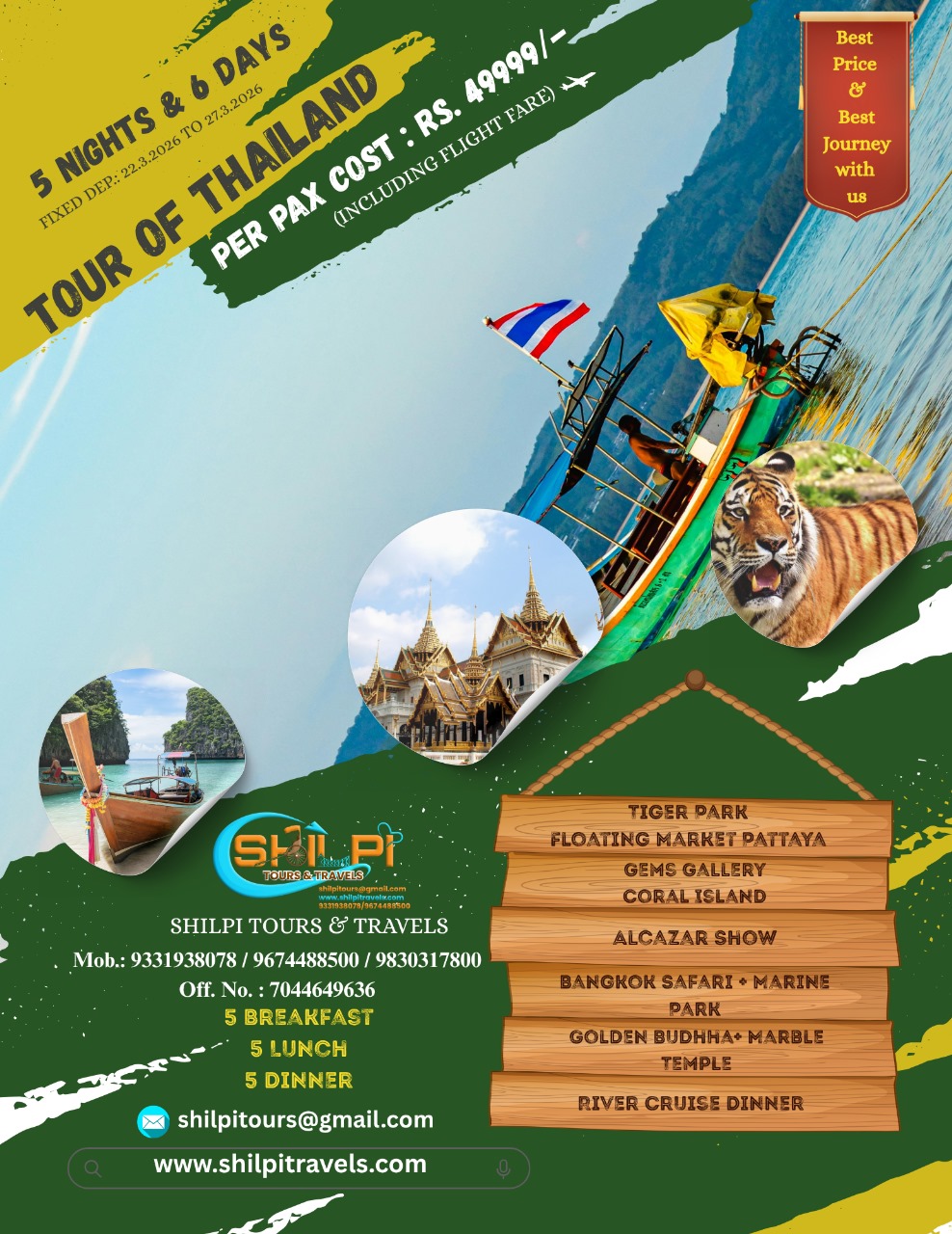 Bangkok & Pattaya Tour