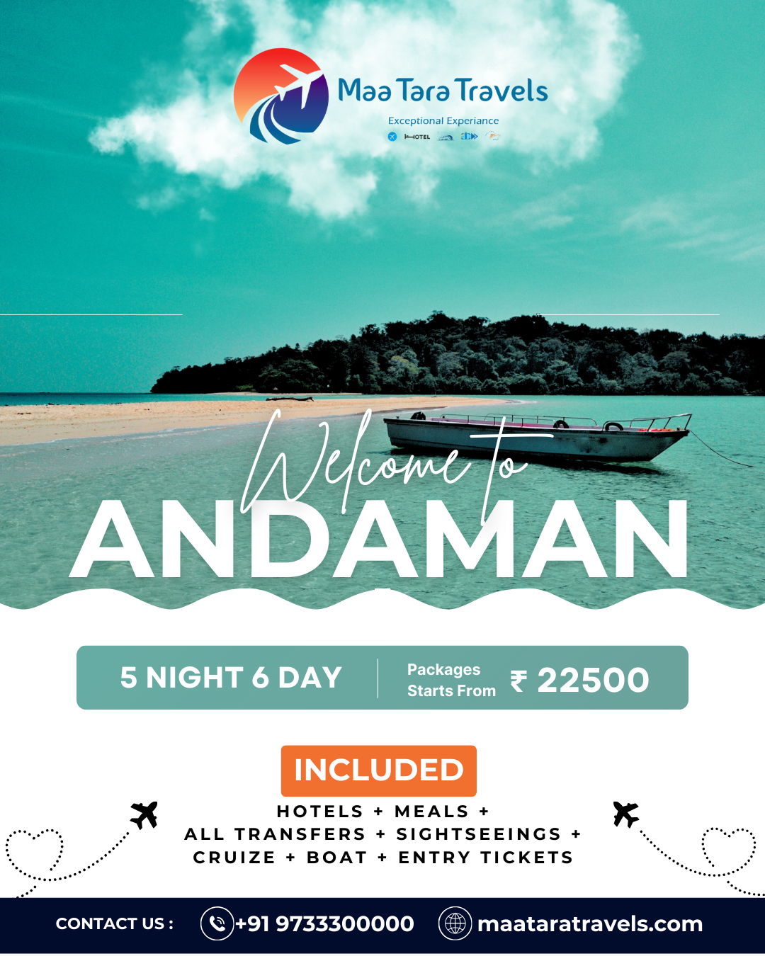 Magical Andaman Tour – 5 Nights / 6 Days