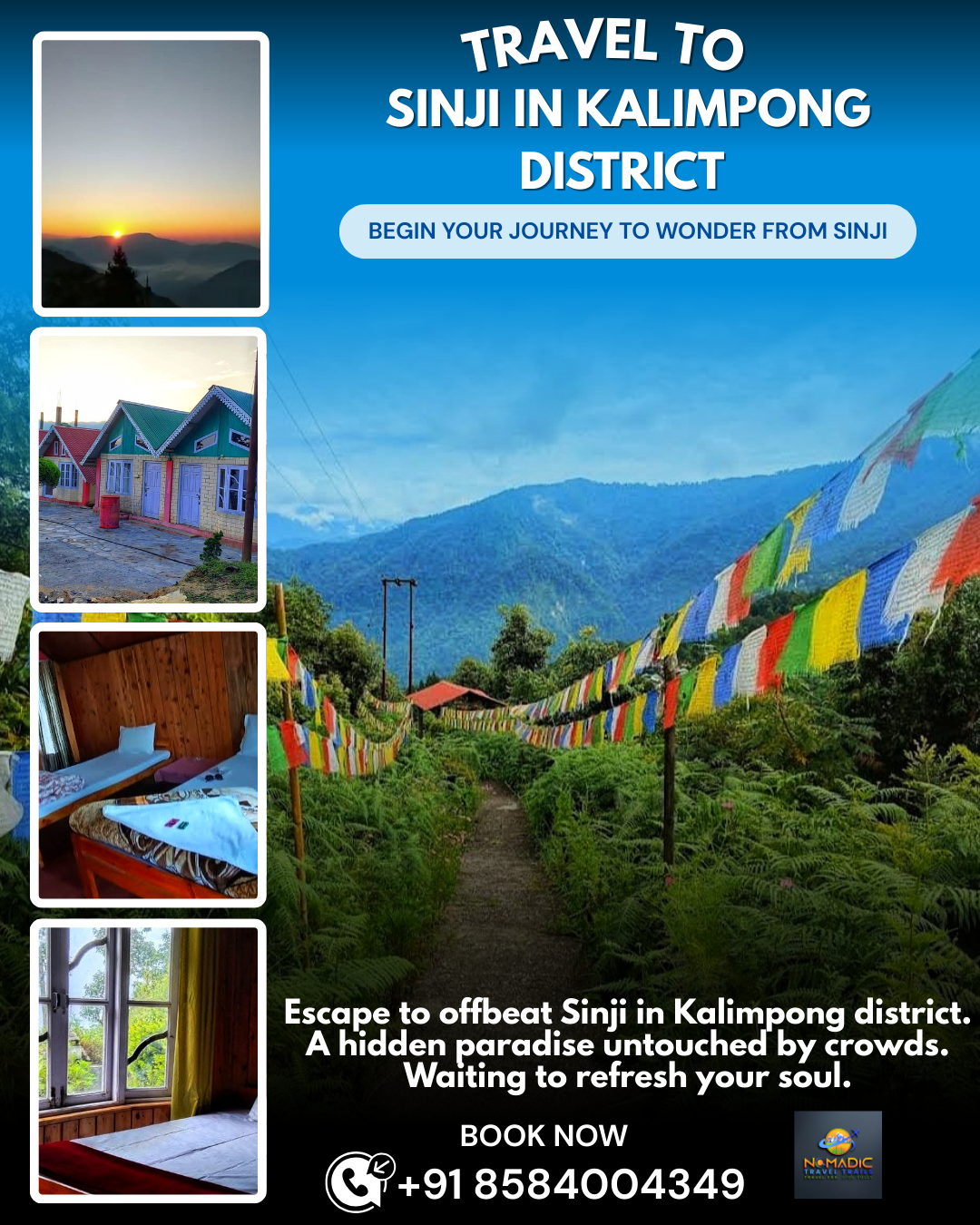 Experience offbeat Sinji in Kalimpong District