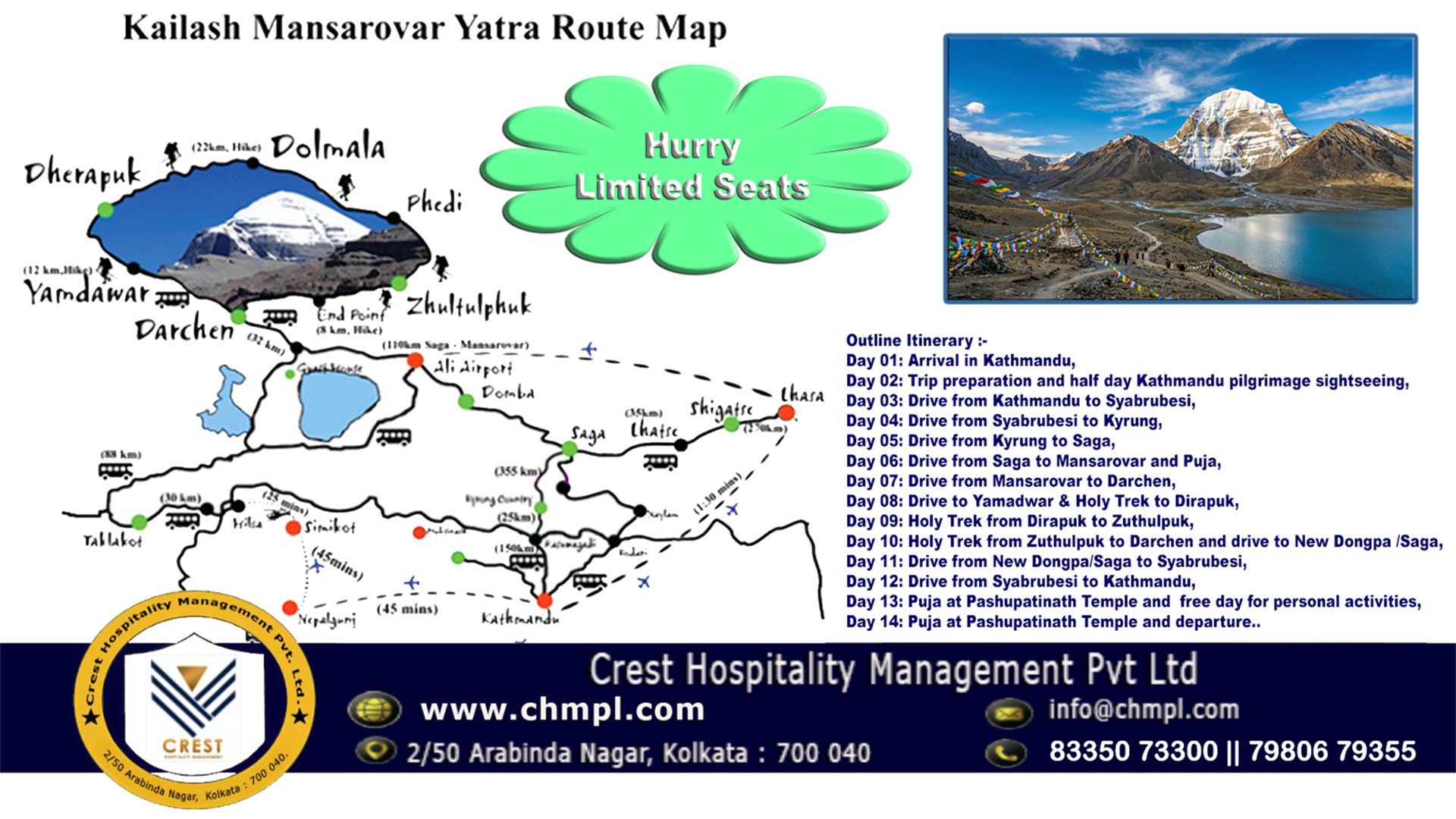KAILASH MANAS new with Itinerary