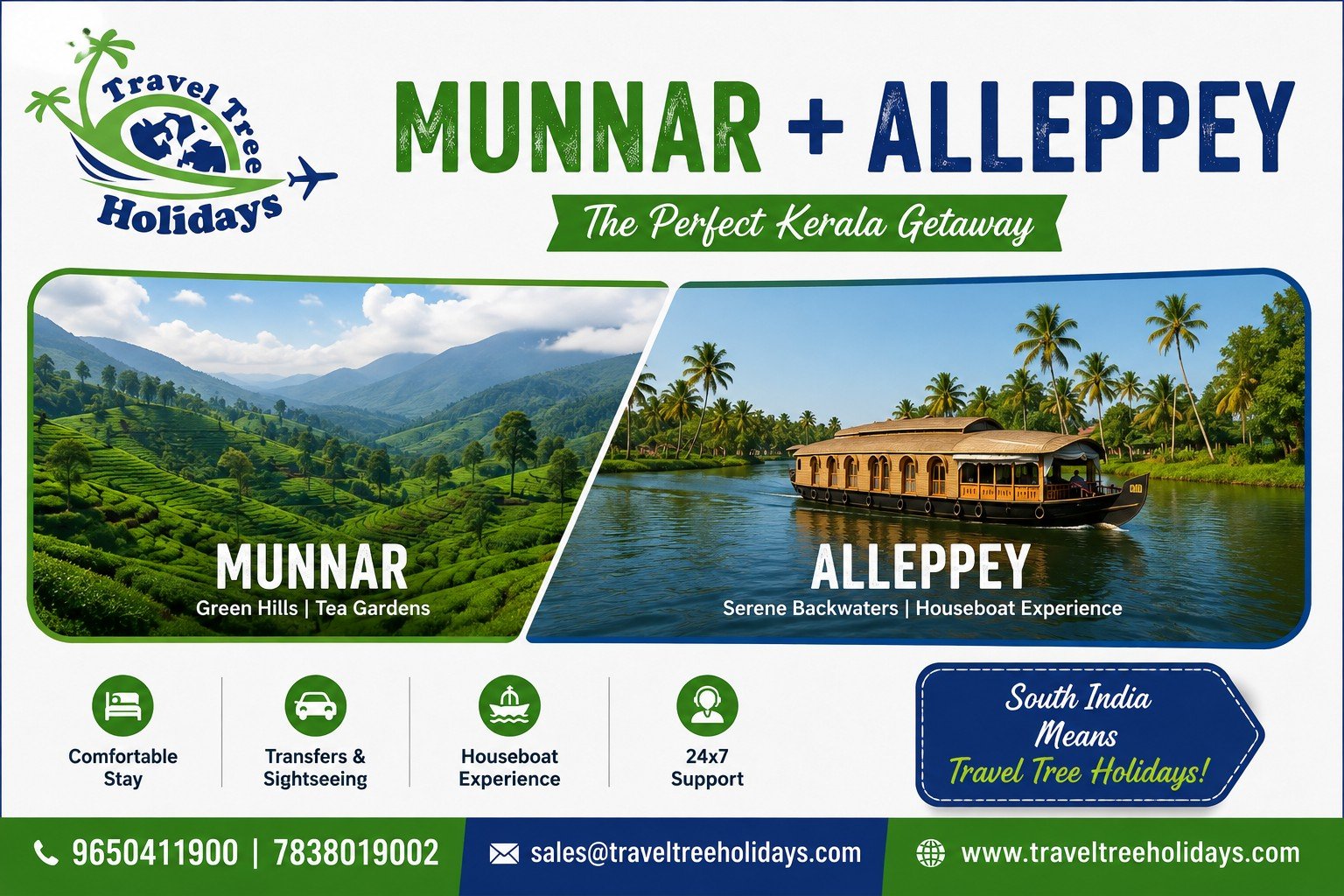 Kerala B2b 03Nights Package